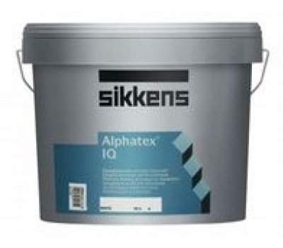 Полуматовая краска с высокой износостойкостью для наружных и внутренних работ Alphatex IQ