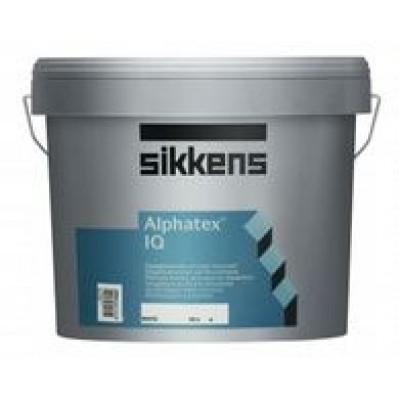 Полуматовая краска с высокой износостойкостью для наружных и внутренних работ Alphatex IQ