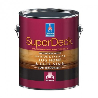 Пропитка для защиты деревянных фасадов SuperDeck Log Home&Deck 3,8л