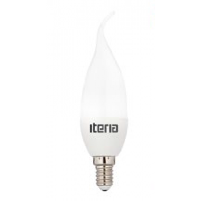 Лампа Iteria Свеча на ветру 6W 2700K E14 матовая