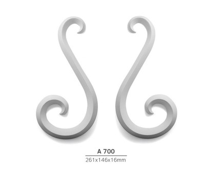 A 700 L/R  Орнамент (2 шт.) Декоративный элемент